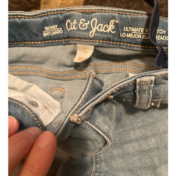 LOT Girls Sz 6-7 S ~ Long Sleeve Print Blouse & Jeans ~ Boho Girl Fall Outfit - Picture 7 of 7